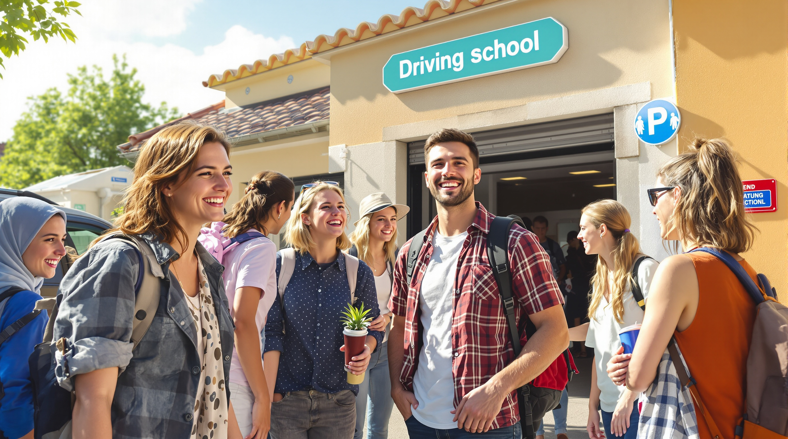 Élèves auto école Salon-de-Provence